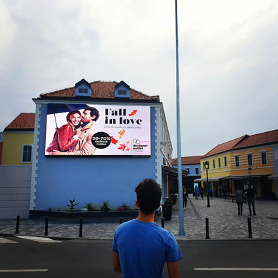 kupować HD P4 wodoodporne Reklama zewnętrzna LED wyświetlacz elektroniczny cyfrowy billboard pełnobarwny online manufacture