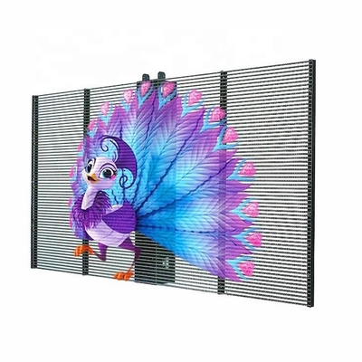 kupować P3.91-7.8 Przejrzysty panel wyświetlania LED 1000x1000 mm Okno szklane o wysokiej jasności online manufacture
