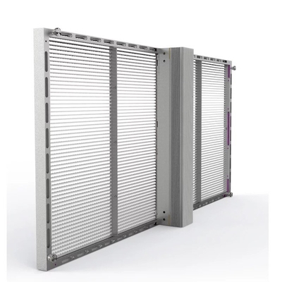 kupować 4k Slim Reklama Przejrzystość szkło LED ekran wysokiej rozdzielczości online manufacture