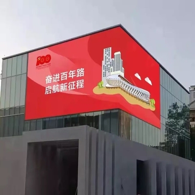 kupować Zewnętrzny ekran reklamowy P4mm LED 3D LED Billboard online manufacture
