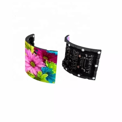 kupować Wnętrze P1.8mm Elastyczny panel LED wyświetlacz ekranu okrągły cylinder o krzywym kształcie online manufacture